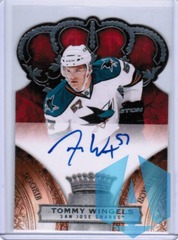2010-11 Panini Crown Royale Rookie Auto 465/499 Tommy Wingels #138 Die-Cut